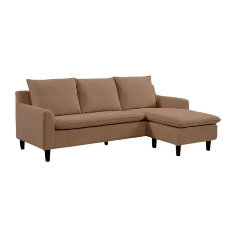 Marvis 2-Piece Beige Corner Lounge Suite