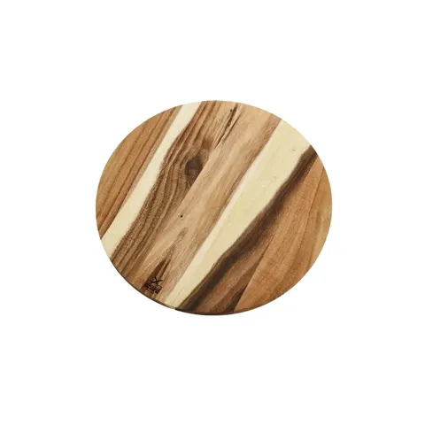 My Butchers Block 600mm Wooden Lazy Susan Side