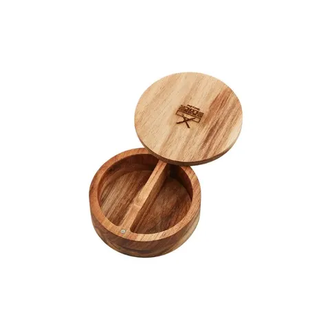 My Butchers Block Salt And Pepper Holder Open