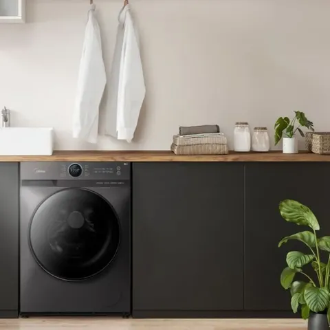 Midea 12kg Front Loader Washing Machine MF200W120WB-T Display