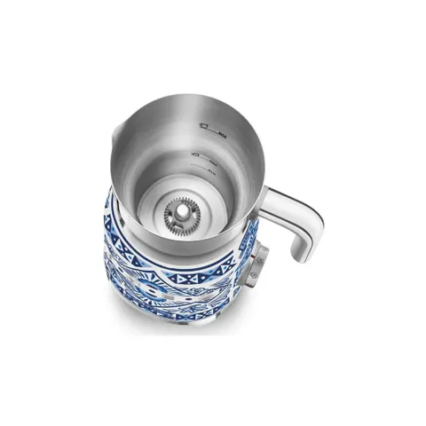 Smeg Dolce & Gabbana Blu Mediterraneo Milk Frother MFF01DGBEU Top
