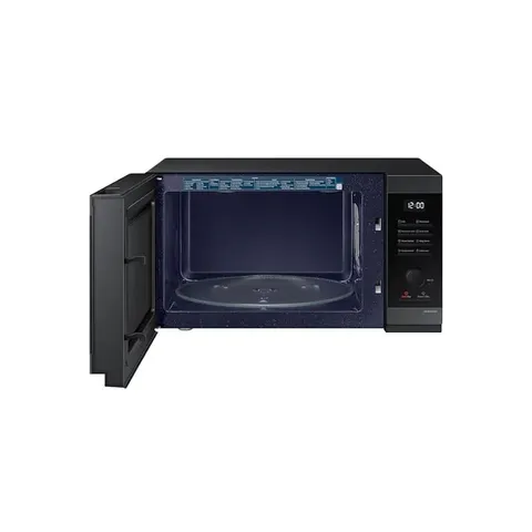 Samsung 40L Solo Black Grill Microwave Oven open