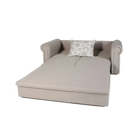 Misty Grey Sleeper Couch open