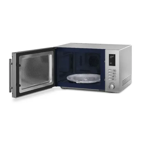 Smeg 25L Microwave Oven MOE25X Open