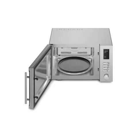 Smeg 35L Combi Microwave MOE34CXI2 Open