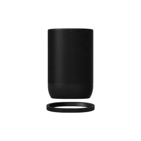 Sonos Move 2 Black Portable Smart Speaker with charger