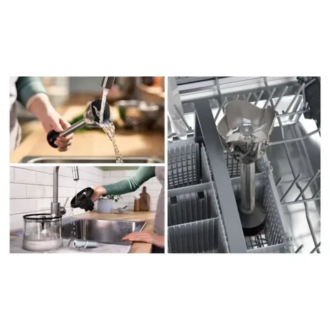 Bosch 1000W Hand Blender MSM6M633 Cleaning