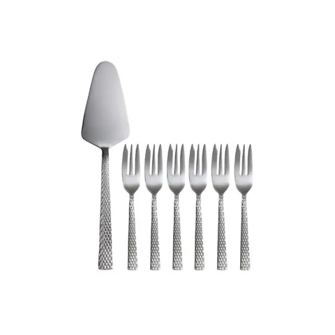Maxwell & Williams Diamonds 7 Piece Cake And Fork Set MY0040 Cutlery Set