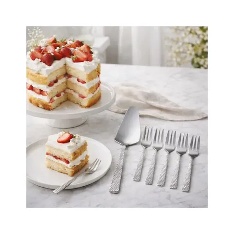 Maxwell & Williams Diamonds 7 Piece Cake And Fork Set MY0040 Cutlery
