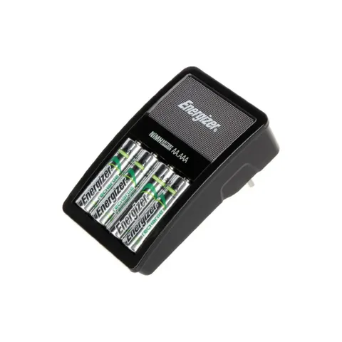 Energizer Maxi Charger + 4x NiMH AA 2000mAh Batteries