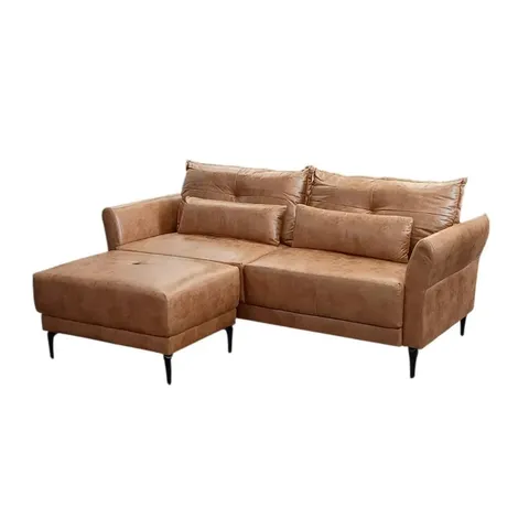 Nutmeg 3 Seater Brown Lounge Suite