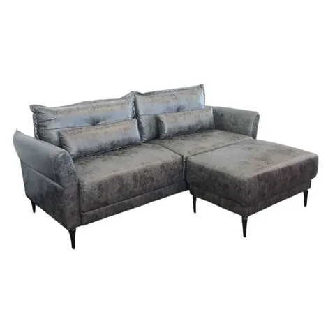 Nutmeg 3 Seater Dark Grey Lounge Suite