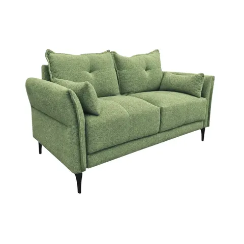 Nutmeg Green 2 Seater Couch
