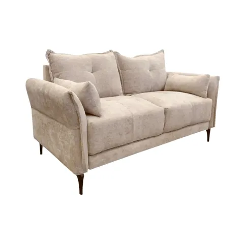 Nutmeg Dark Beige 2 Seater Couch