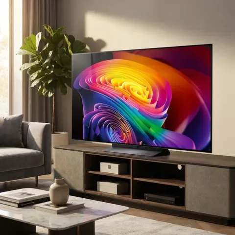 LG 55 Inch OLED EVO AI 4K Smart TV OLED55C66LA Display
