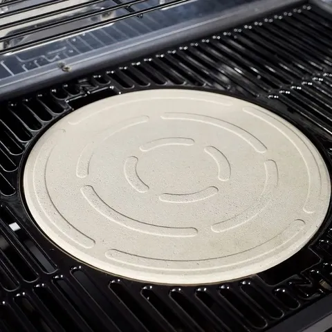 Outback Braai Ceramic Pizza Stone Lifestyle