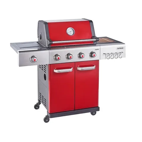 Outback Braai Red Jupiter Hybrid Braai