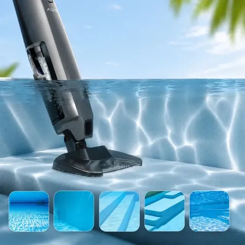 Aiper Pilot X1 Cordless Handheld Pool Vacuum Cleaner PILOTX1 Cleaning