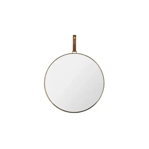 Paramount Lexi Gold Small Round Mirror