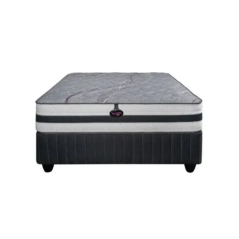 Slumberland Posture Exec Medium King Bed Set POS-EXEC-183BS Front