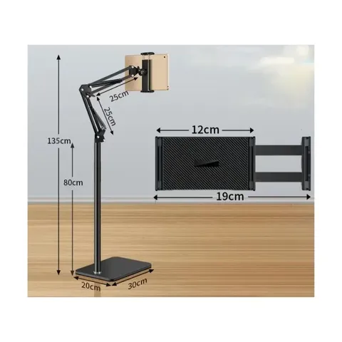 Home4U Black Portable Stand PSBLK Measurements