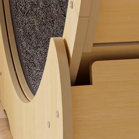 Home4U Pet Treadmill construction