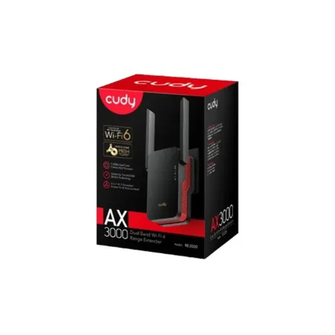 Cudy AX3000 Wi-Fi Range Extender boxed