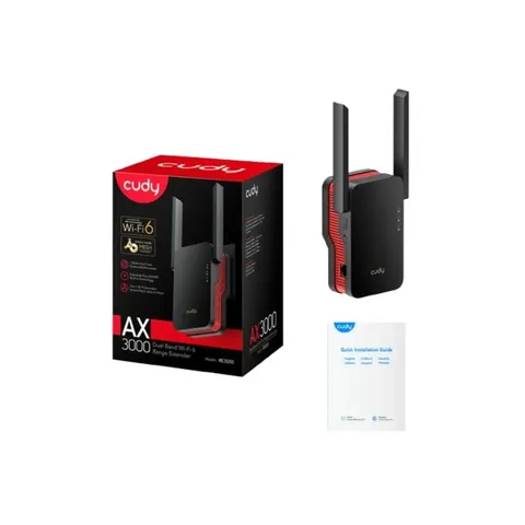Cudy AX3000 Wi-Fi Range Extender package