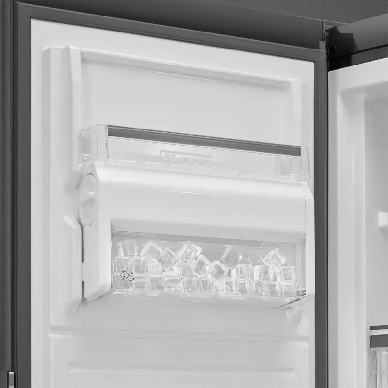 Smeg 278L Dark Inox Upright Freezer RF28KNZA | Tafelberg Furnishers