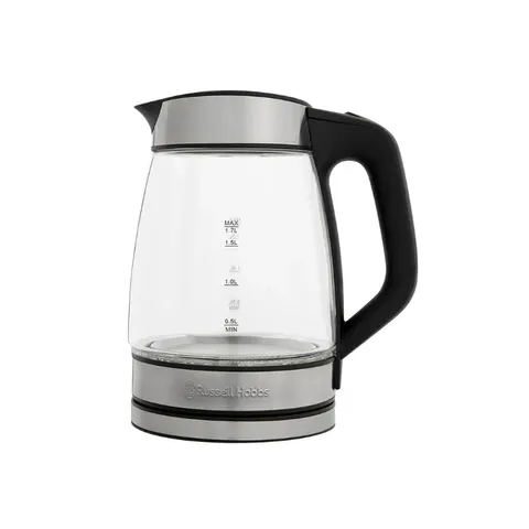Russell Hobbs 2200W Glass Kettle Transparent
