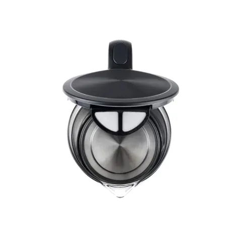 Russell Hobbs 1.7L Double Wall Glass Kettle Open