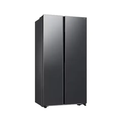 Samsung 564L Side by side Matt Black Fridge RS57DG4000B4FA Left Side