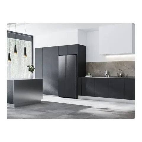 Samsung 564L Side by side Matt Black Fridge RS57DG4000B4FA Display