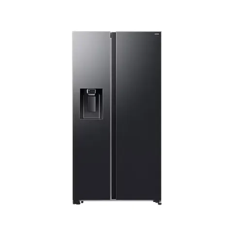 Samsung 617L Black Side by Side AI Fridge RS70F65K2F