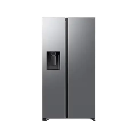 Samsung 617L Silver Side by Side AI Fridge RS70F65K2T