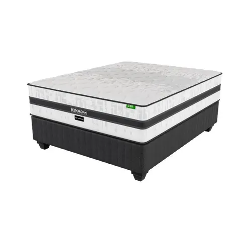 Restonic Sleep Sanctuary Queen Bed Set Extra Length