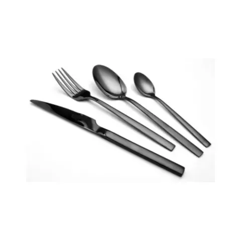 Salton 16 Piece Black Cutlery Set SBC16