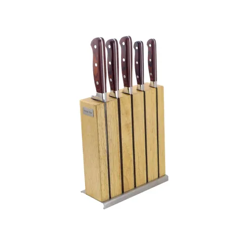 Snappy Chef 5PCE Knife/Block Set