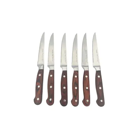 Snappy Chef 6 Piece Steak Knife Set Knives