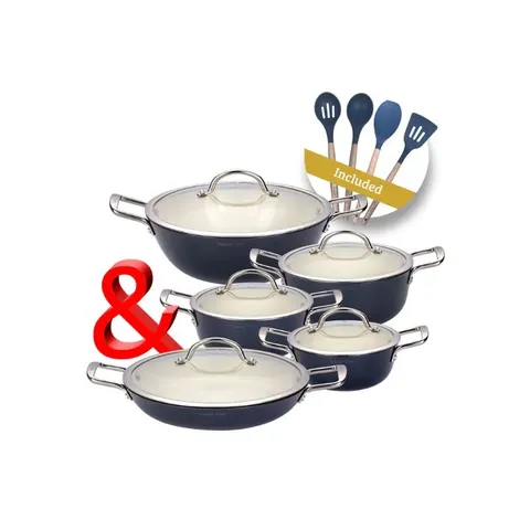 Snappy Chef 10PCE Grey Superlight Combo SCSG003