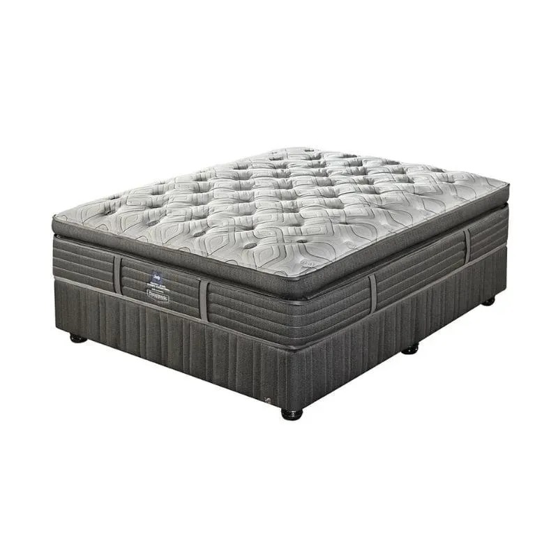 Reine 様 Sealy Crown Jewel Raina Plush Queen Bed Set | Tafelberg Furnishers