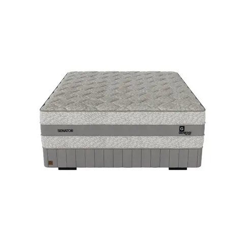 Genessi Senator Medium Double Bed Set SENATOR-137BS Standard Length