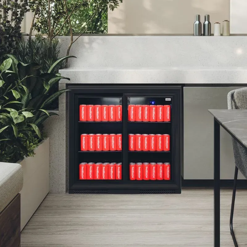 SnoMaster 200L Sliding Door Beverage Cooler SMBC-200SL | Tafelberg
