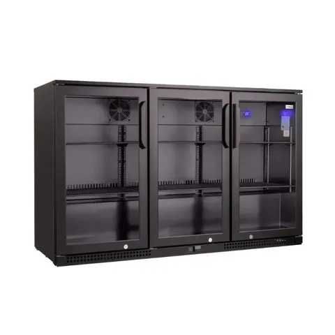 SnoMaster 300L Black Undercounter Beverage Cooler