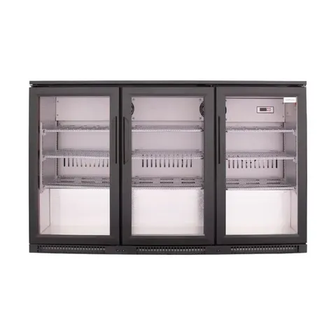 SnoMaster 300L Black Undercounter Beverage Cooler SMBC-300