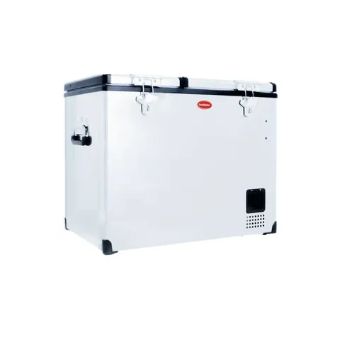 SnoMaster 72L Dual Compartment Fridge Freezer SMDZ-CL72D Angle