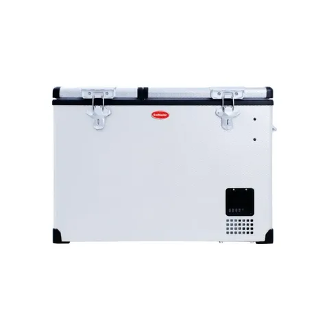 SnoMaster 66L Low Profile Dual Compartment Fridge Freezer SMDZ-LP66D Front
