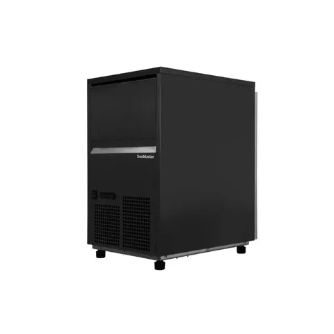 SnoMaster 26kg Black Plumbed-In Ice Maker