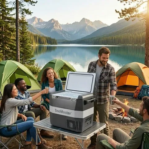 SnoMaster 54L Portable Fridge Freezer SMLS-57 Display