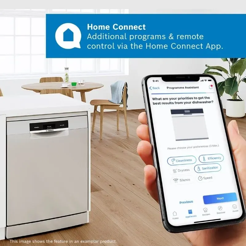 Bosch 13 Place Home Connect Dishwasher SMS6HMI04Z | Tafelberg